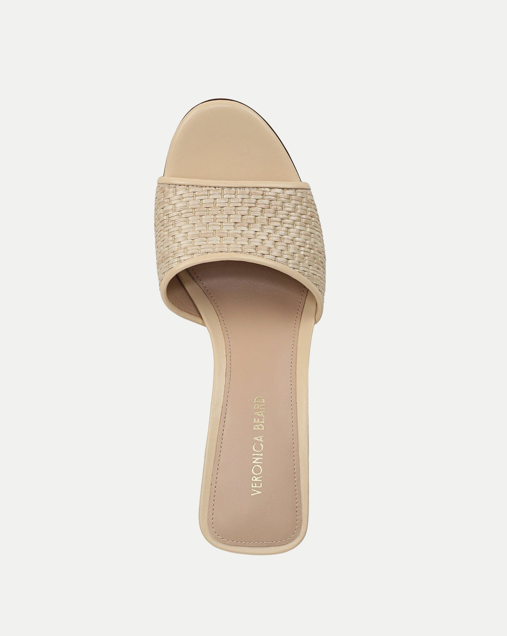 Galessa Raffia Mid-Heel Sandal