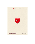 Red Heart Wish Card