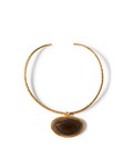 Dakota Brown Agate Necklace