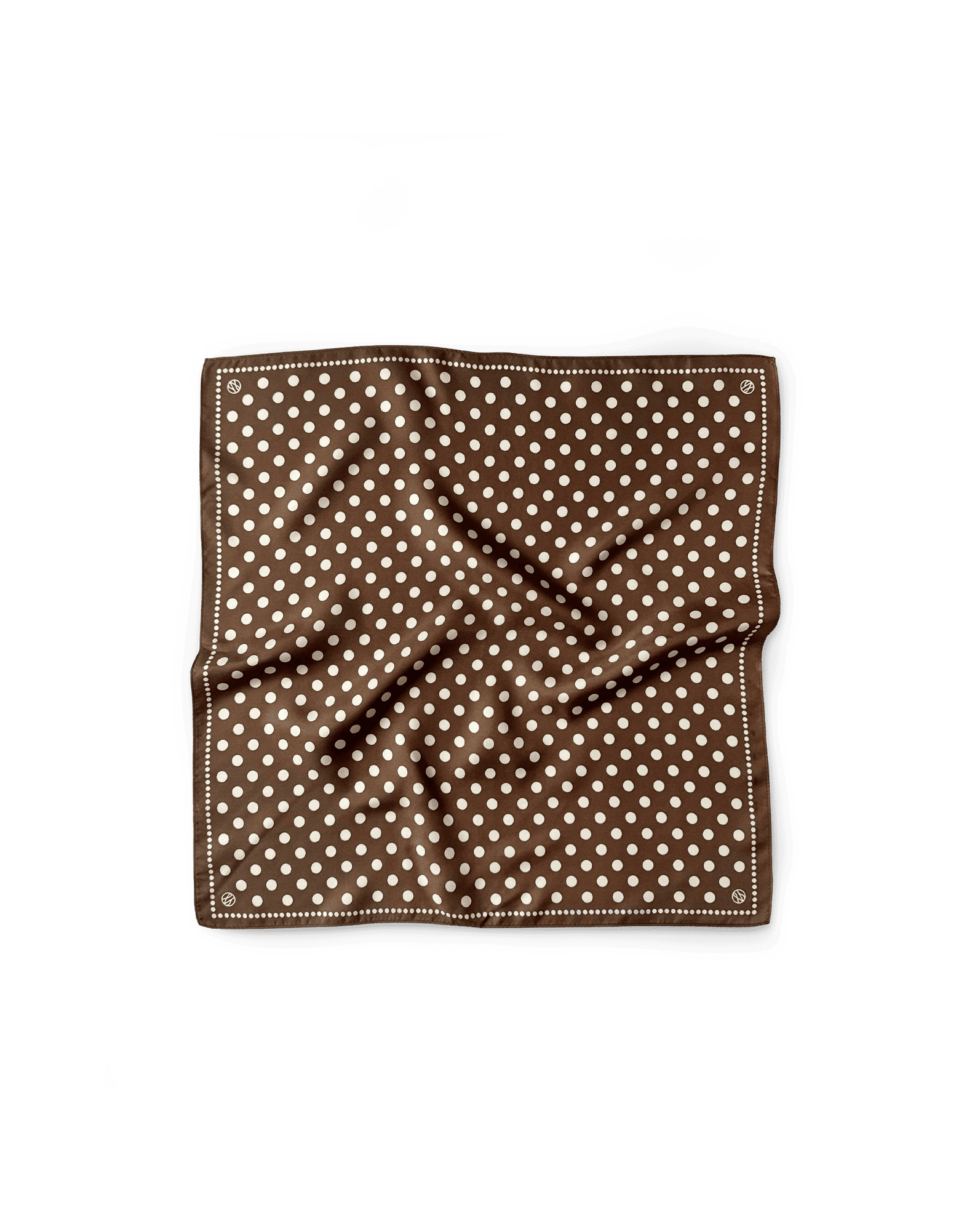 Silk Polka Dot Scarf