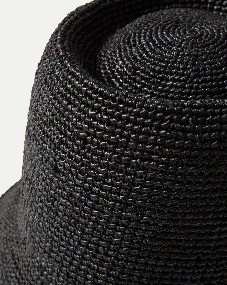 Felix Raffia Straw Bucket Hat