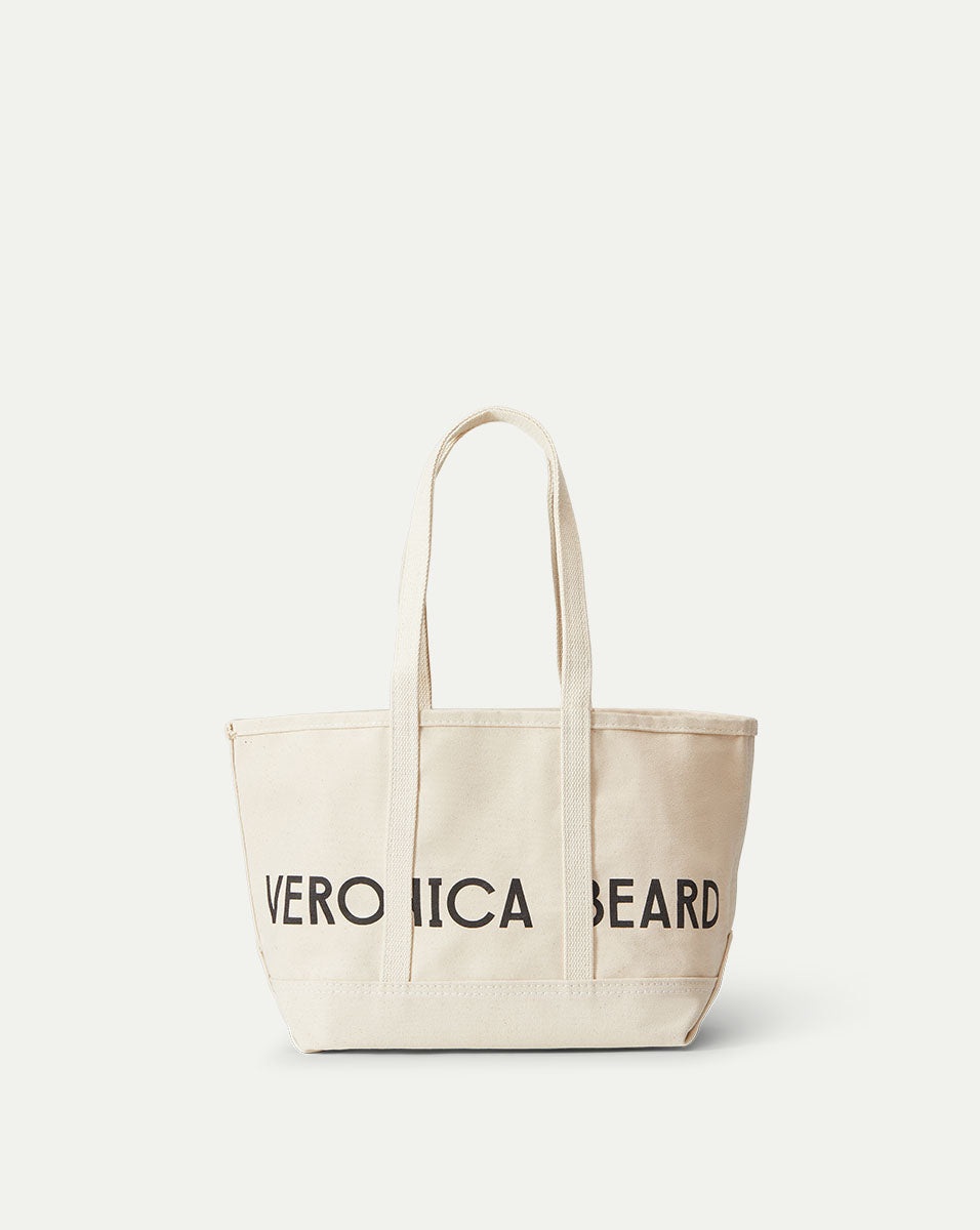 Small Canvas Logo Tote