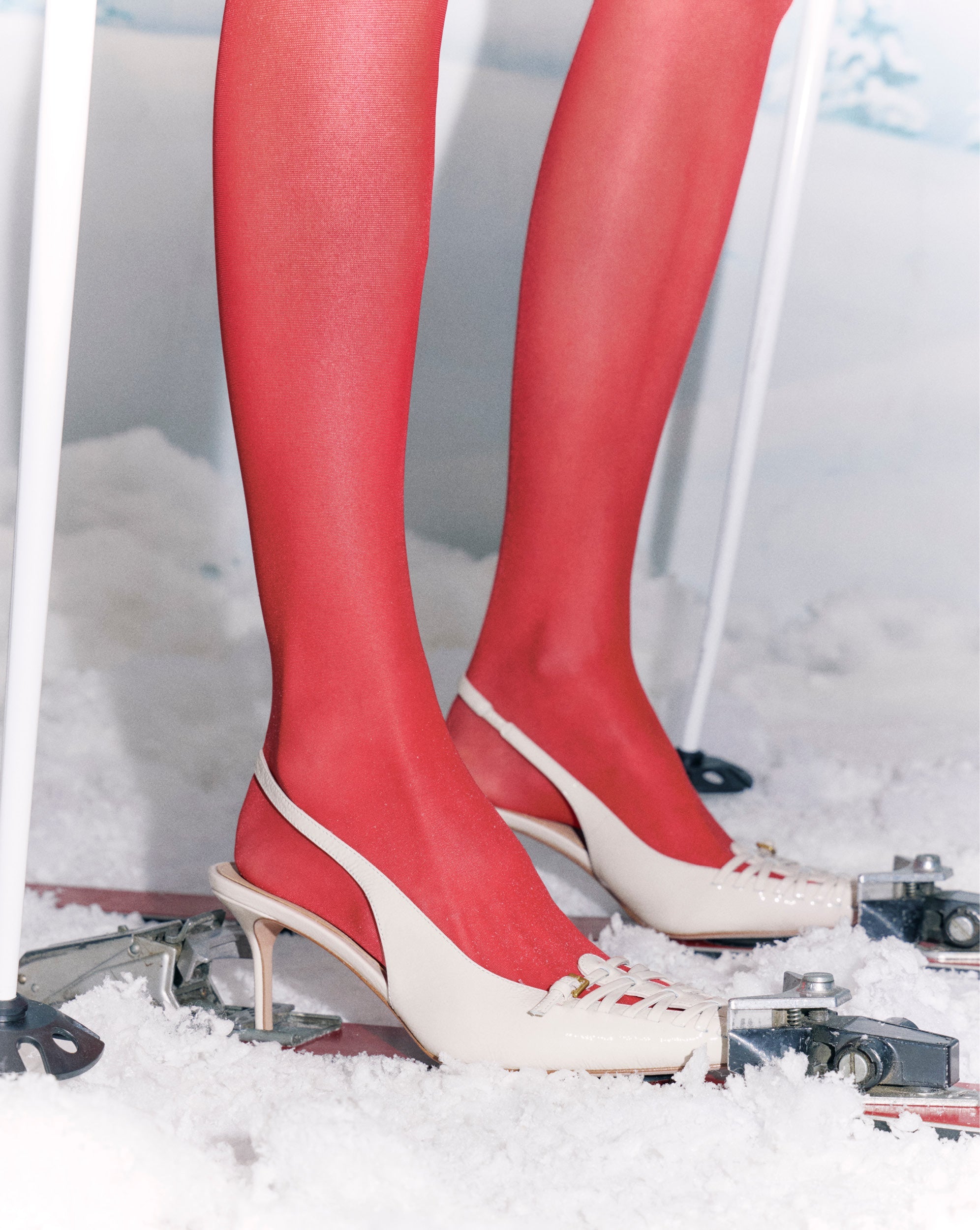 Rashida Woven Slingback Heel