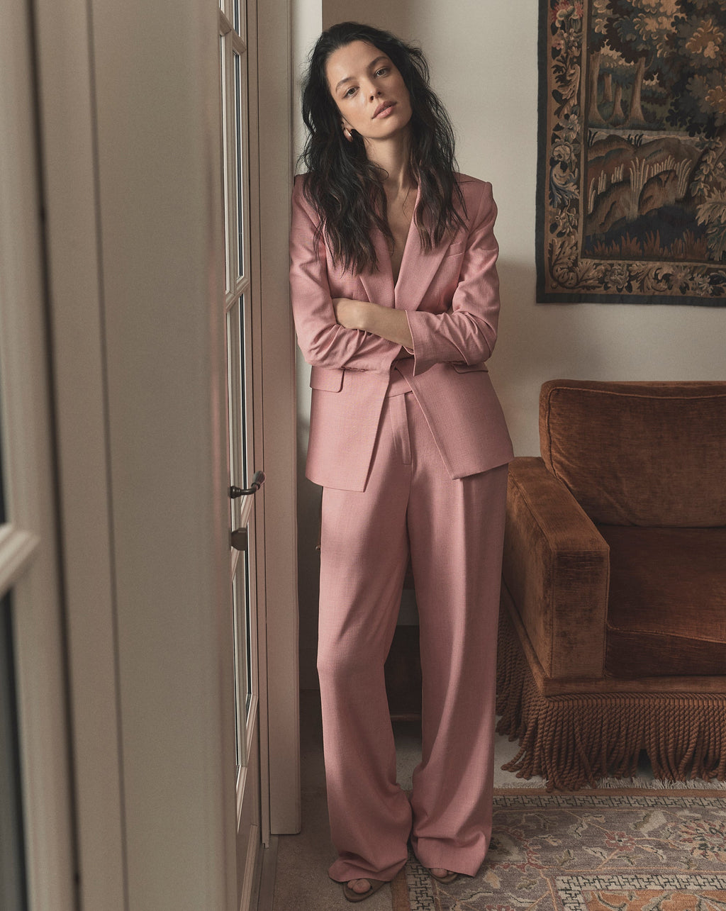 Marbeau Wide-Leg Pant