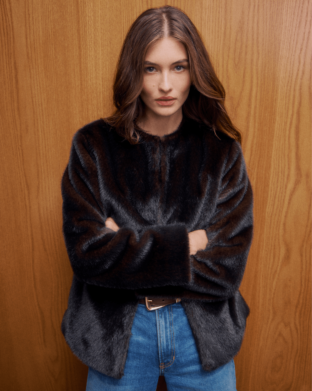Griselda Faux Fur Coat