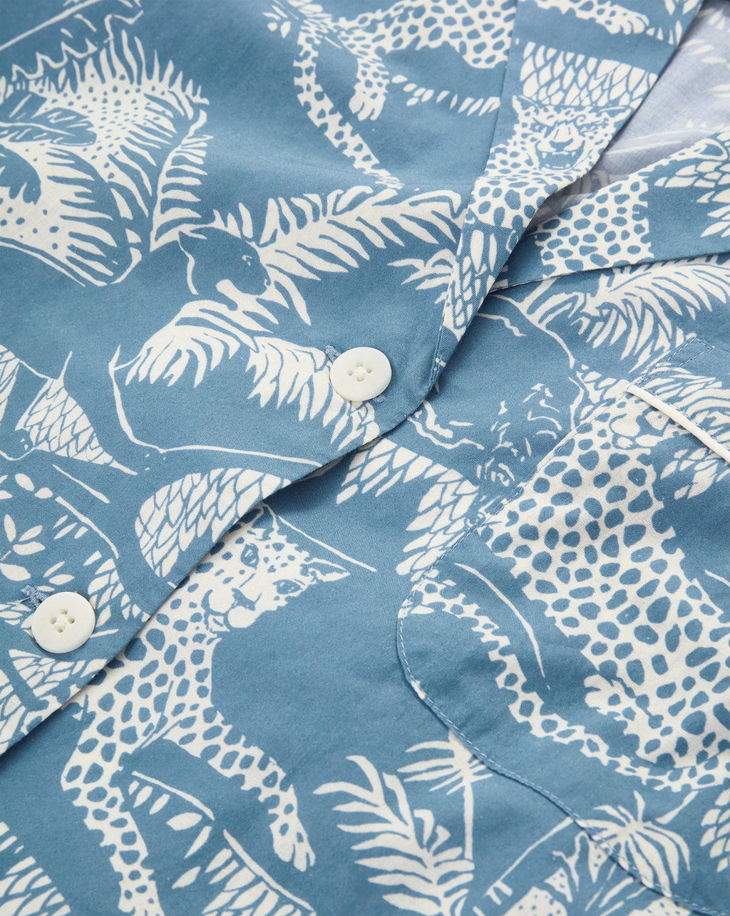 Long-Sleeve Cotton Pajama Set