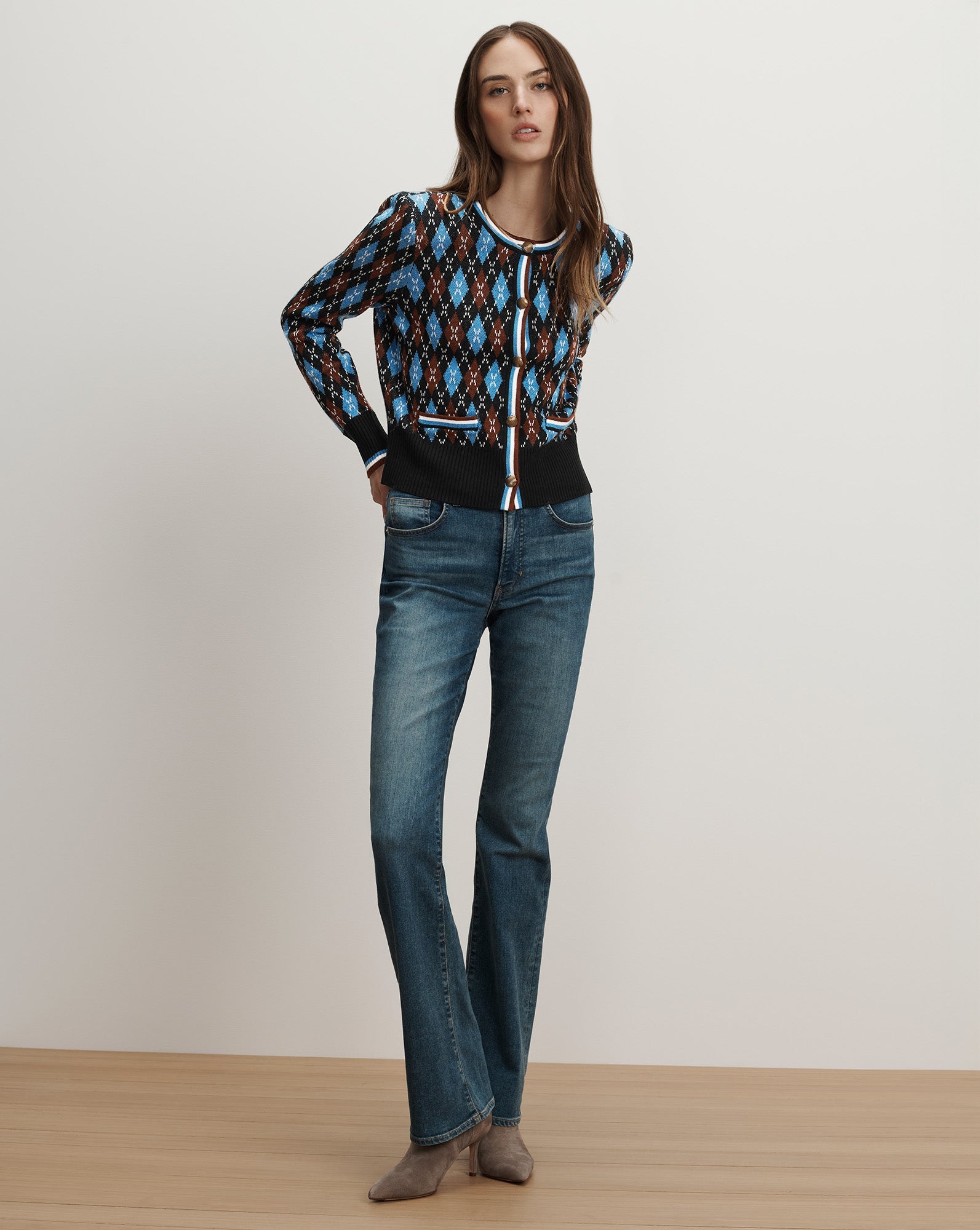 Sylvane Argyle Cardigan