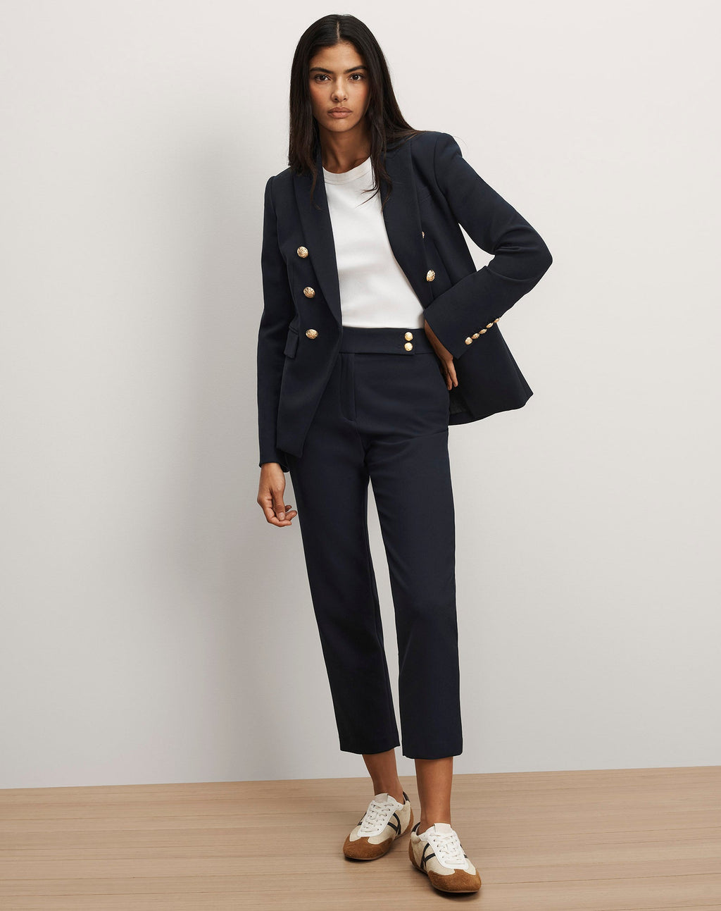 Renzo Crest Button Pant