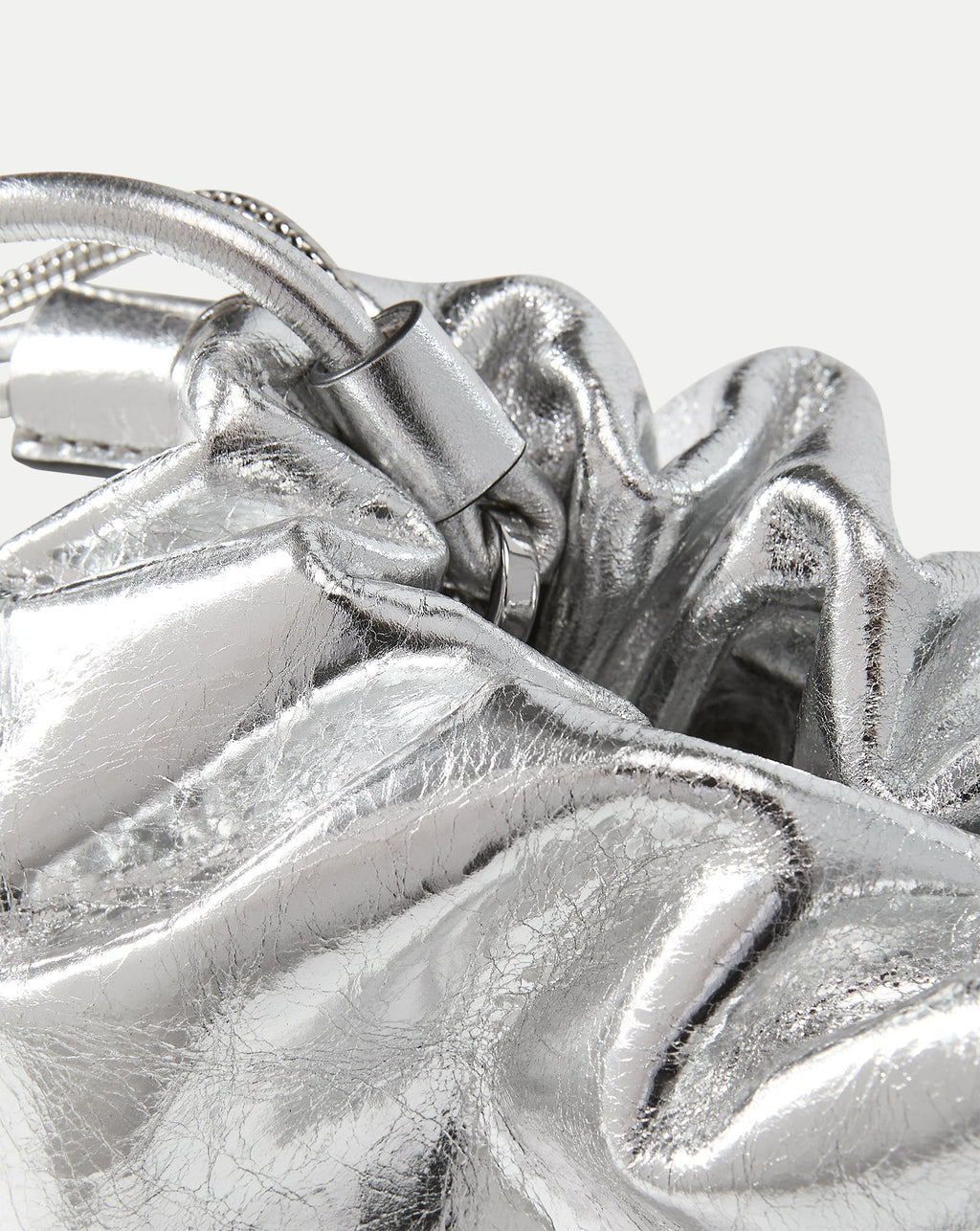 Small Metallic Veronica Beard Stash Bag