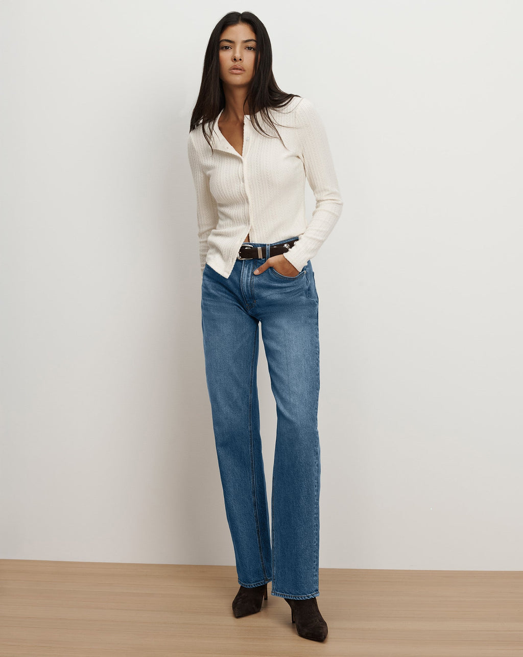 Lira Pointelle Cardigan